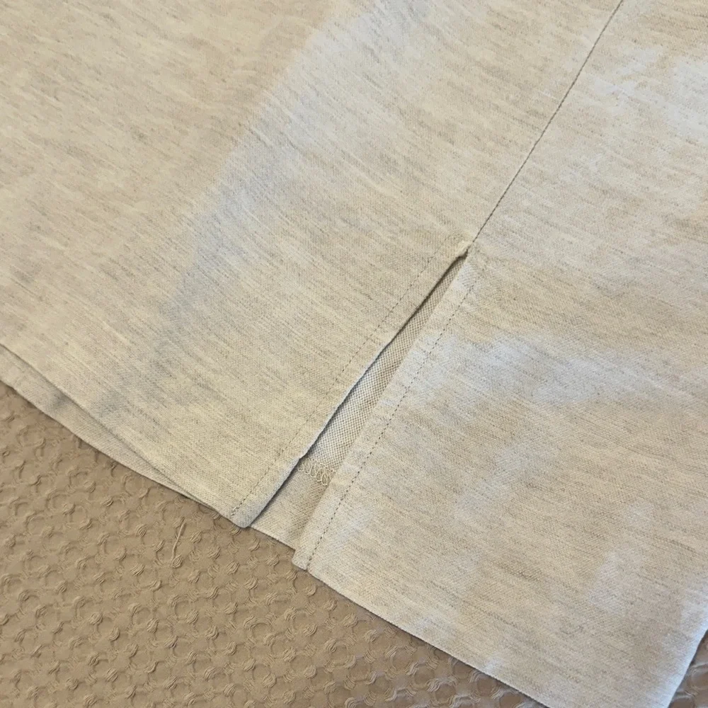 Wilfred Neutral Cream Linen Mini Skirt - Classic Women's Skirt - Picture 3 of 5